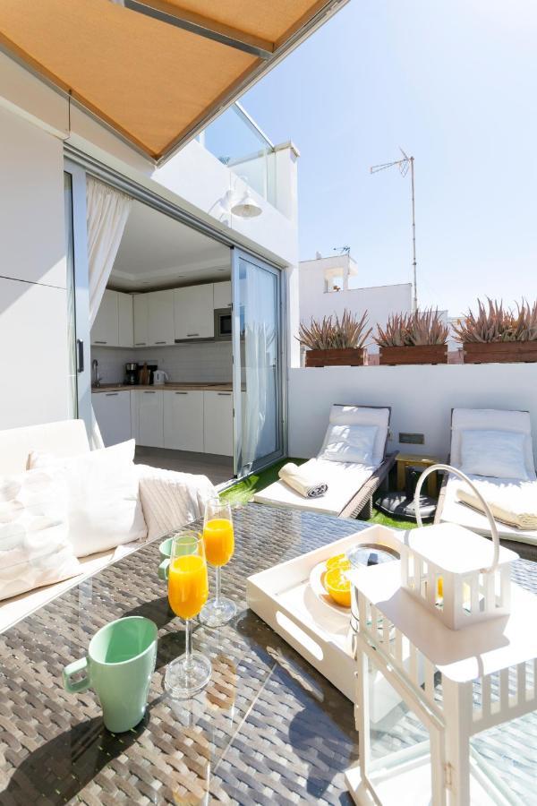 Cozy And Sea Views Private Terrace Apartment ラ・プラヤ・デ・アルグイネグイン エクステリア 写真