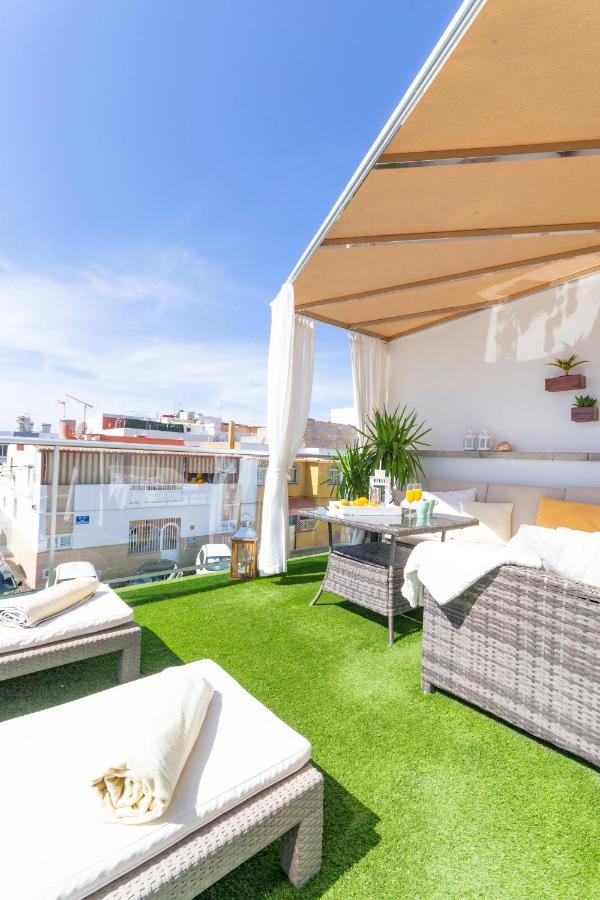 Cozy And Sea Views Private Terrace Apartment ラ・プラヤ・デ・アルグイネグイン エクステリア 写真